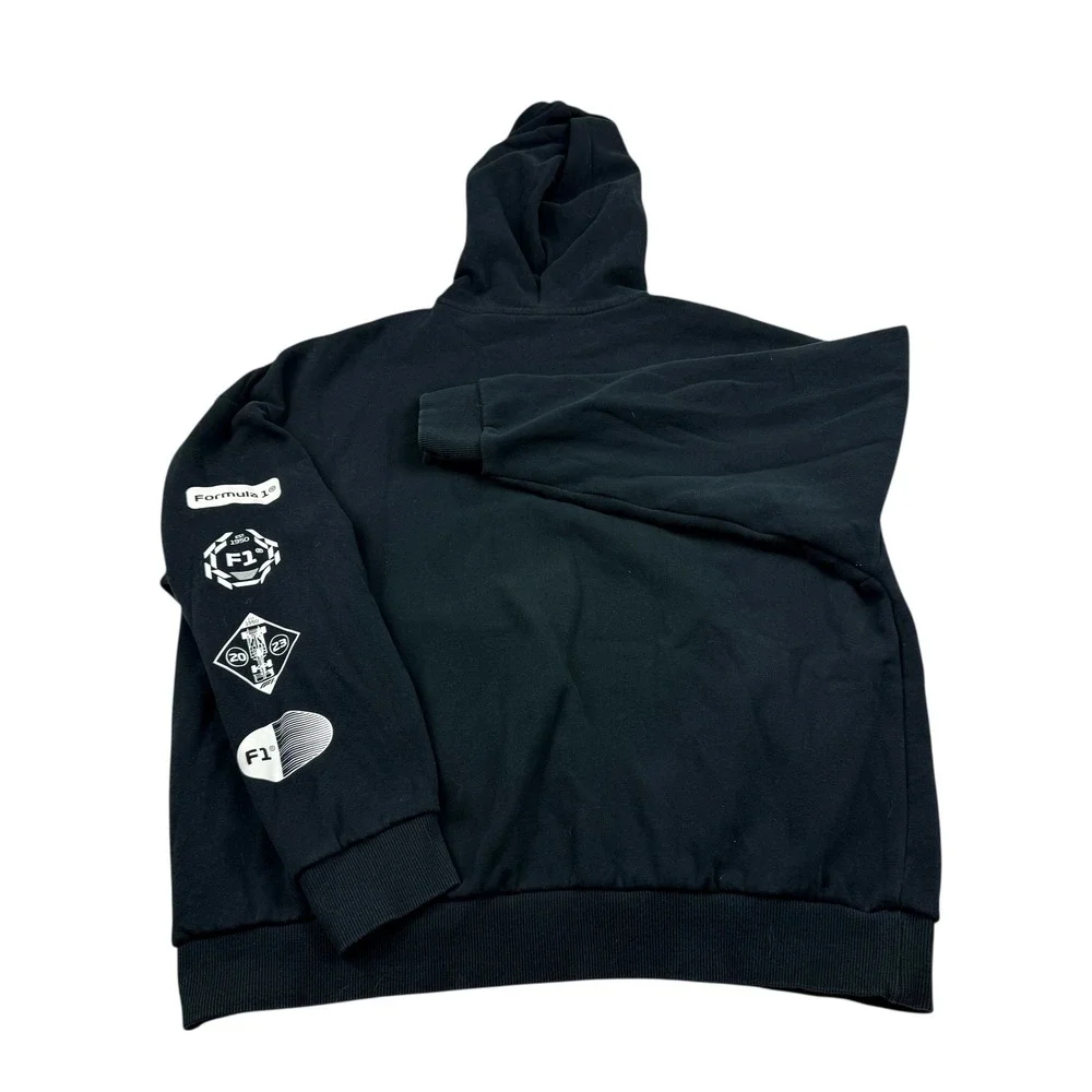 Formula 1 F1 Black Hoodie Sweatshirt Official Licensed Mens Small Graphic Print - Picture 3 of 9